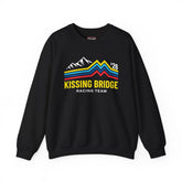 Kissing Bridge Racing Team | Retro Mountain Stripe '26 — Adult Sweatshirt