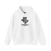 FCP Adult Baseball Hoodie: Black Logo