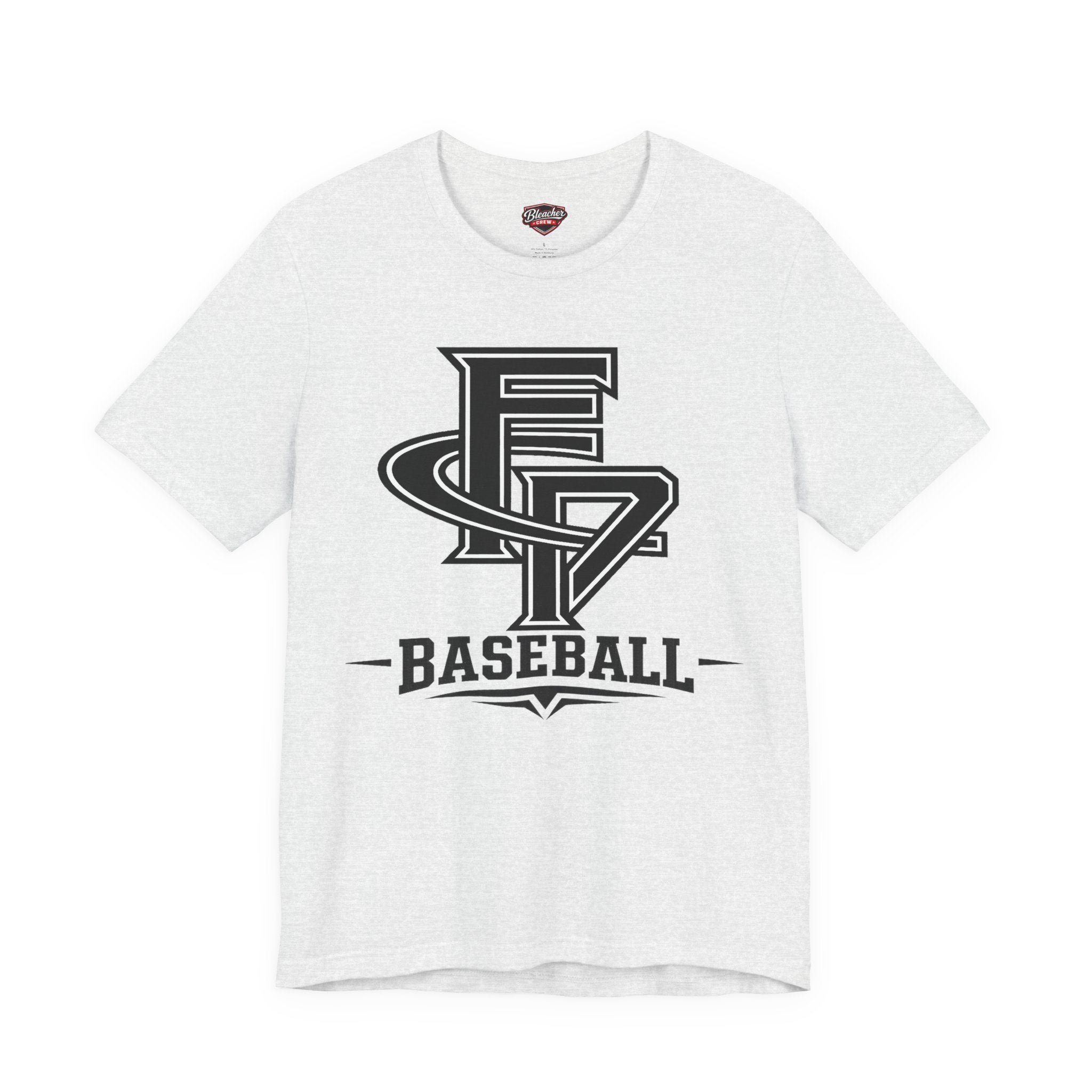 FCP Adult Baseball Tee: Black Logo