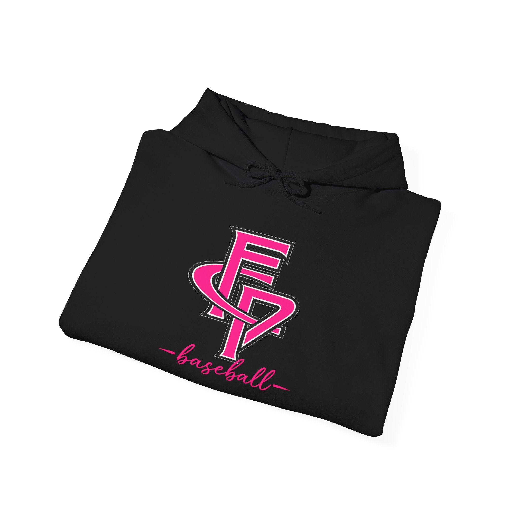 FCP Adult Baseball Hoodie: Pink Pullover