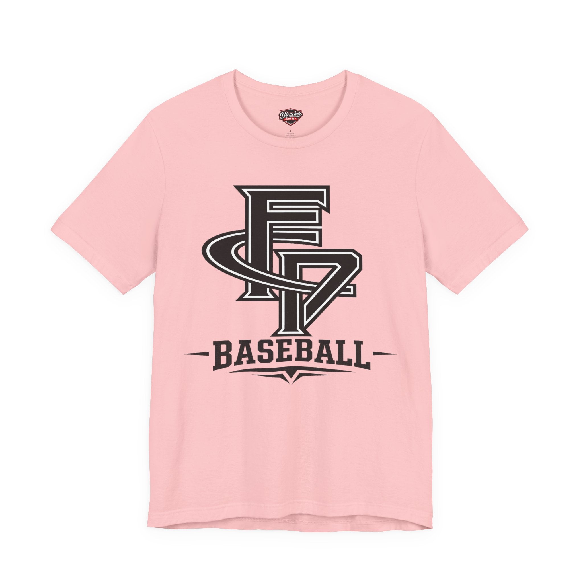 FCP Adult Baseball Tee: Black Logo