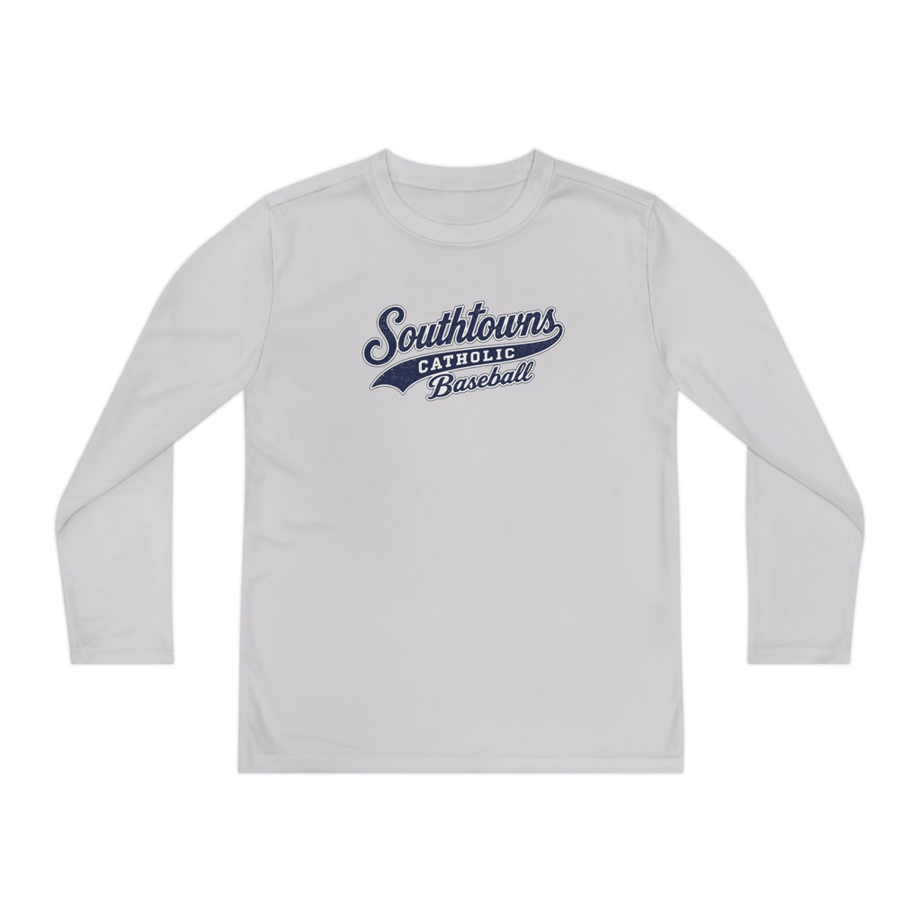 Southtowns Catholic Baseball Long Sleeve Competitor Tee (Youth)
