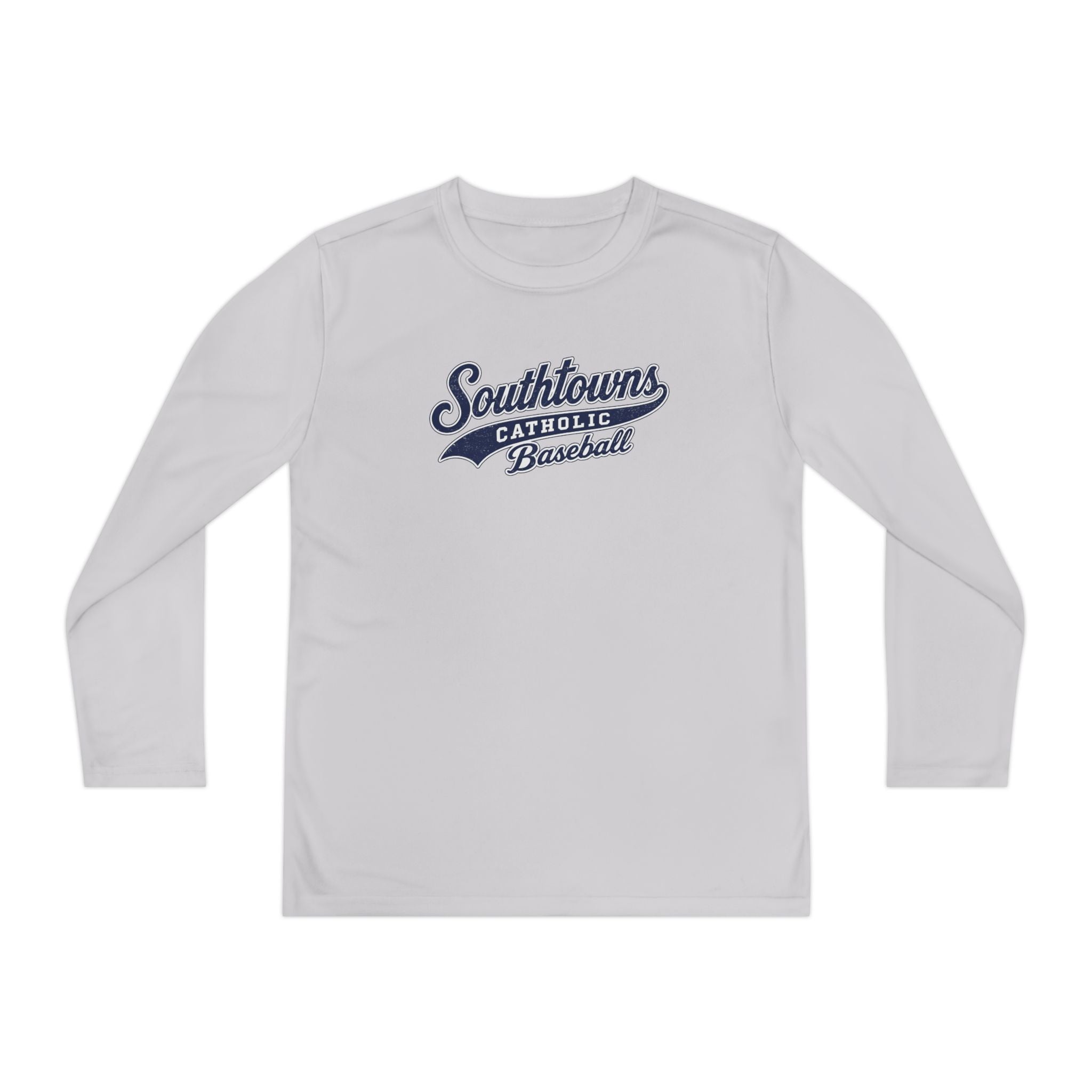 Southtowns Catholic Baseball Long Sleeve Competitor Tee (Youth)
