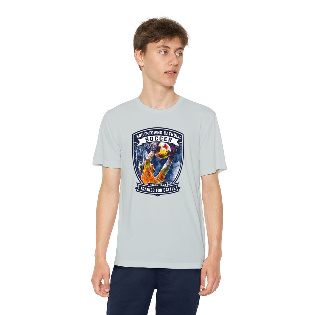 SCS Soccer 'Trained for Battle' T-Shirt (Kids)