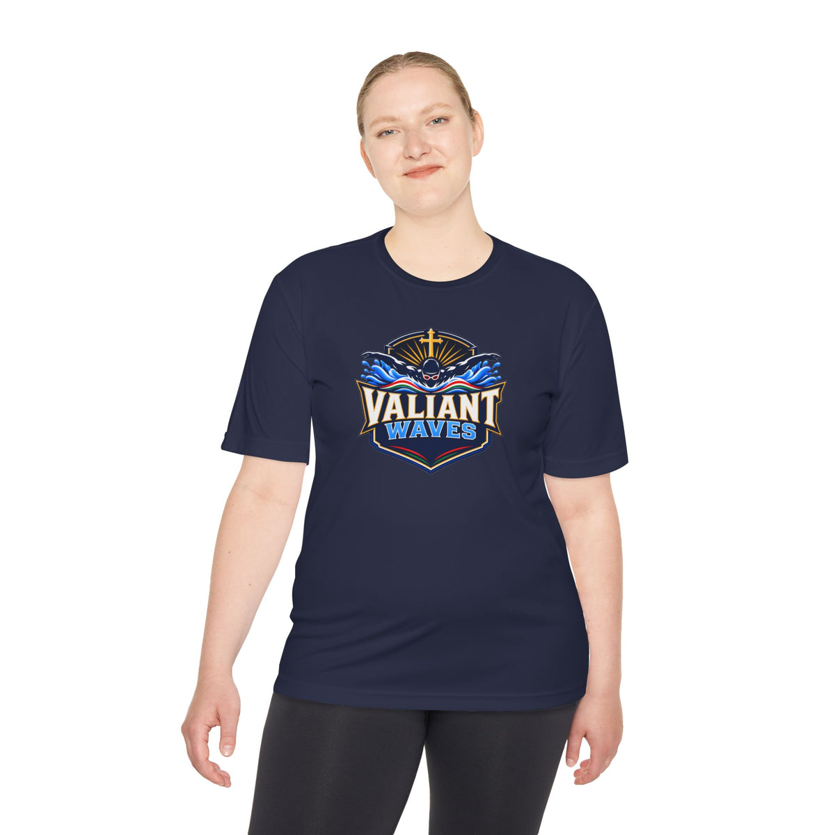 Valiant Waves Performance Tee (Adult)