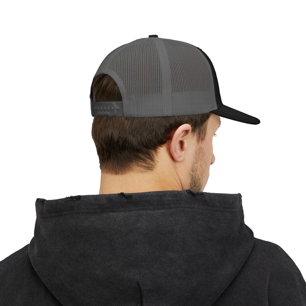 Kissing Bridge Racing Team | Retro Mountain Stripe '26 — Trucker Cap