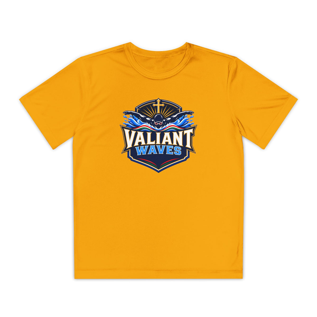 Valiant Waves Performance Tee (Kids)