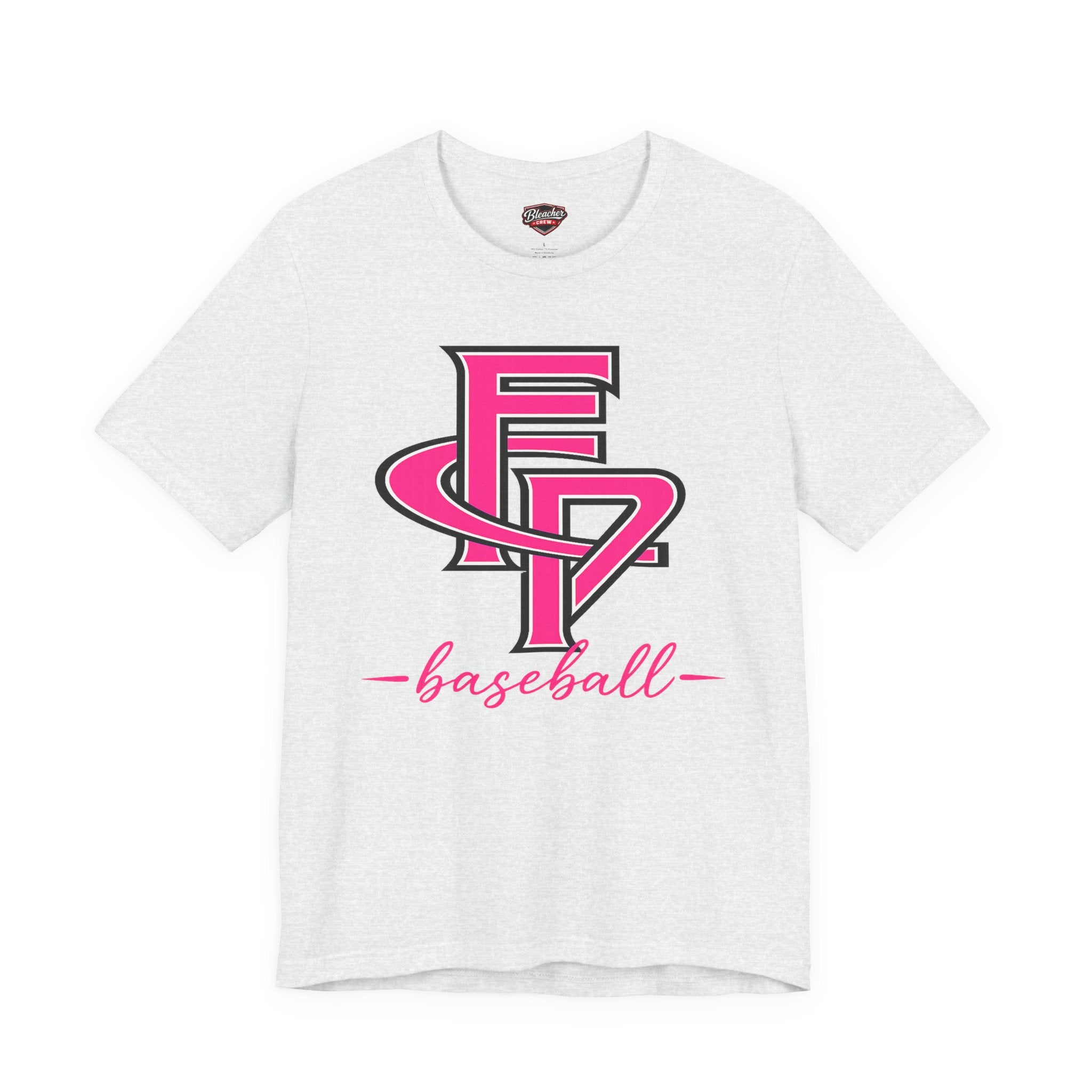 FCP Adult Baseball Tee: Pink Competitor