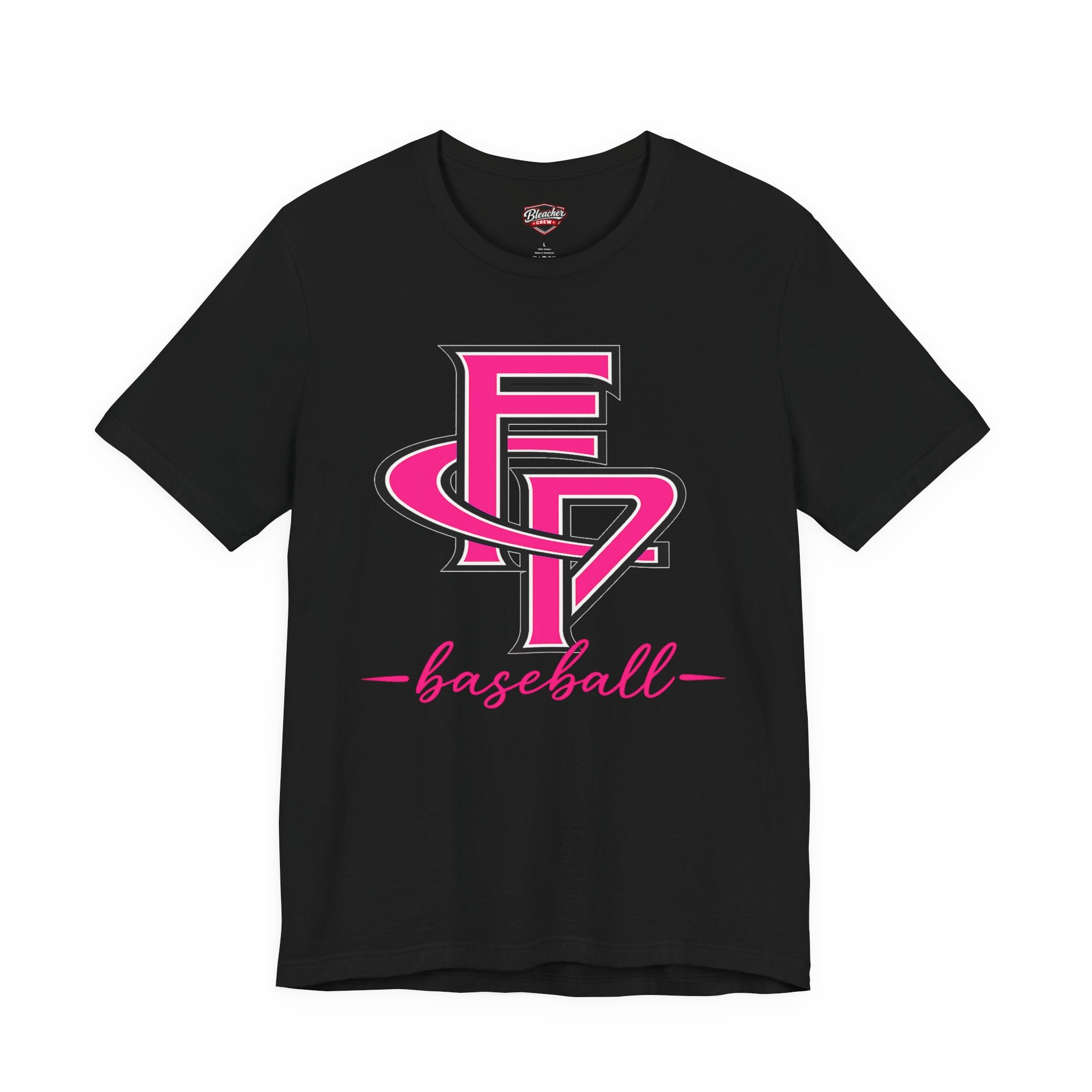 FCP Adult Baseball Tee: Pink Competitor