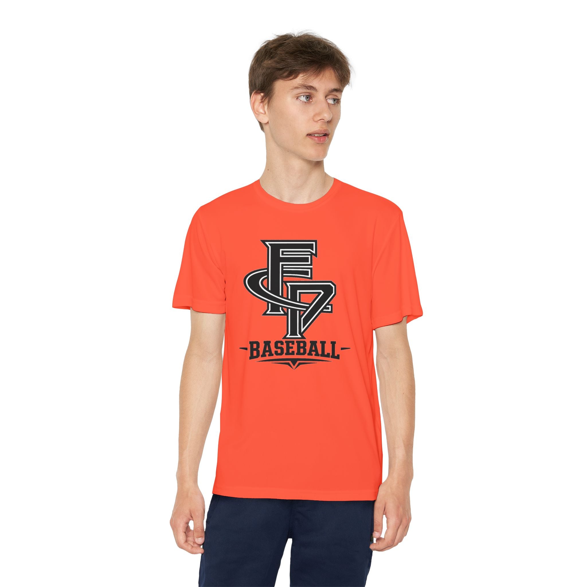 FCP Youth Baseball Dri-Fit Tee: Black Logo