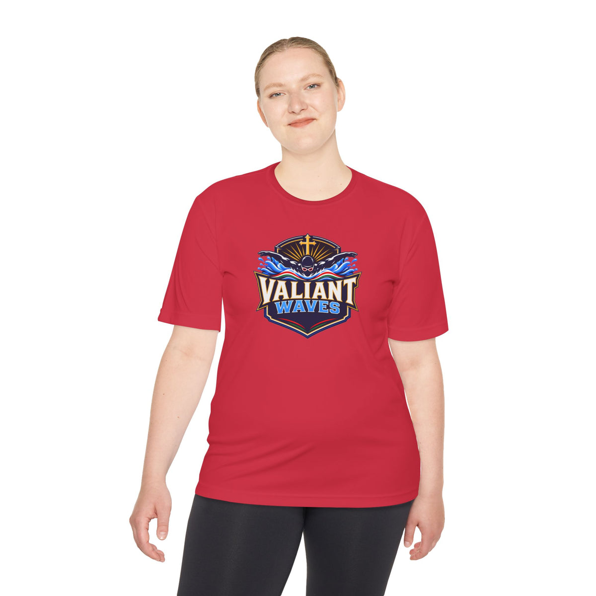 Valiant Waves Performance Tee (Adult)