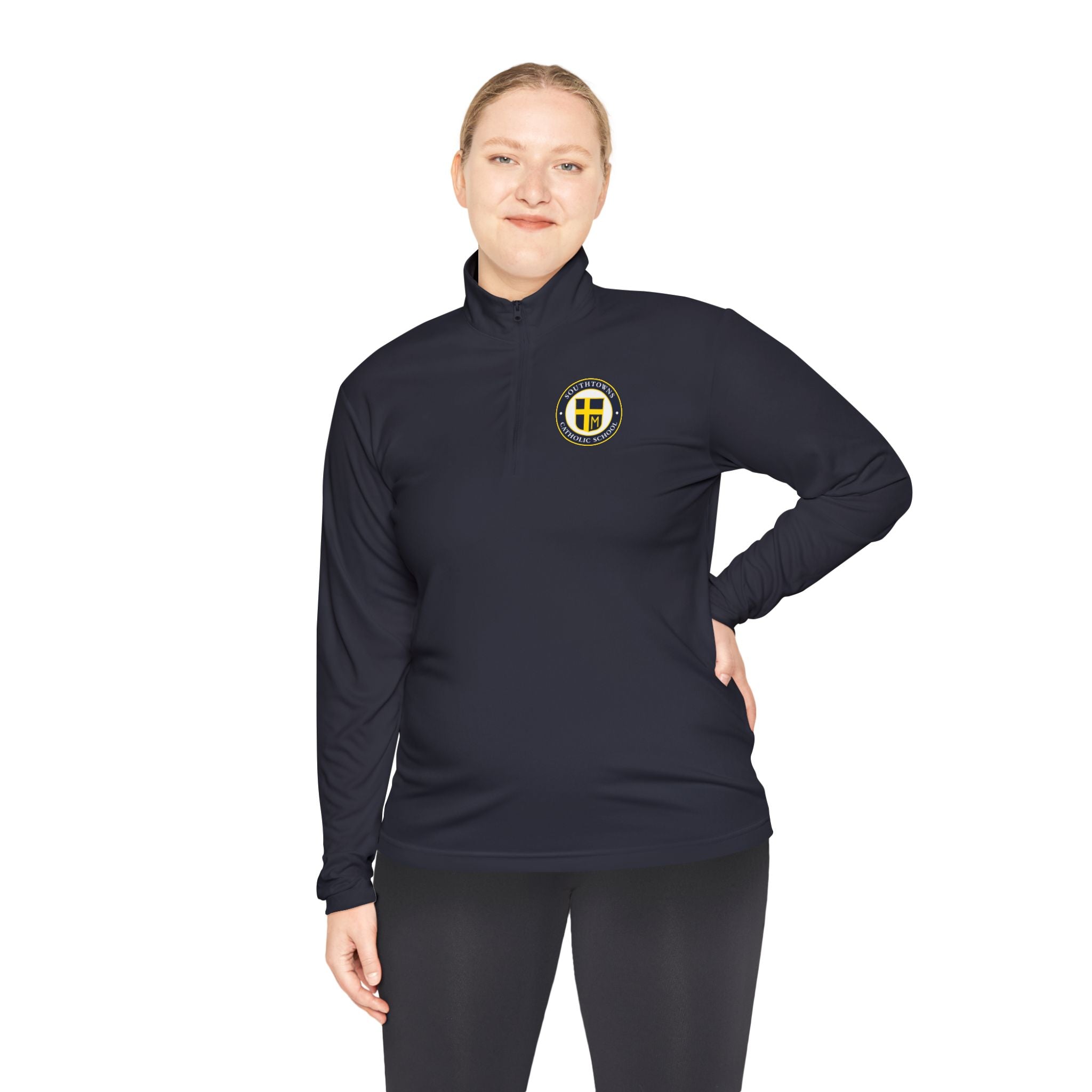 Southtowns Catholic Crest Quarter-Zip Pullover (Adult)