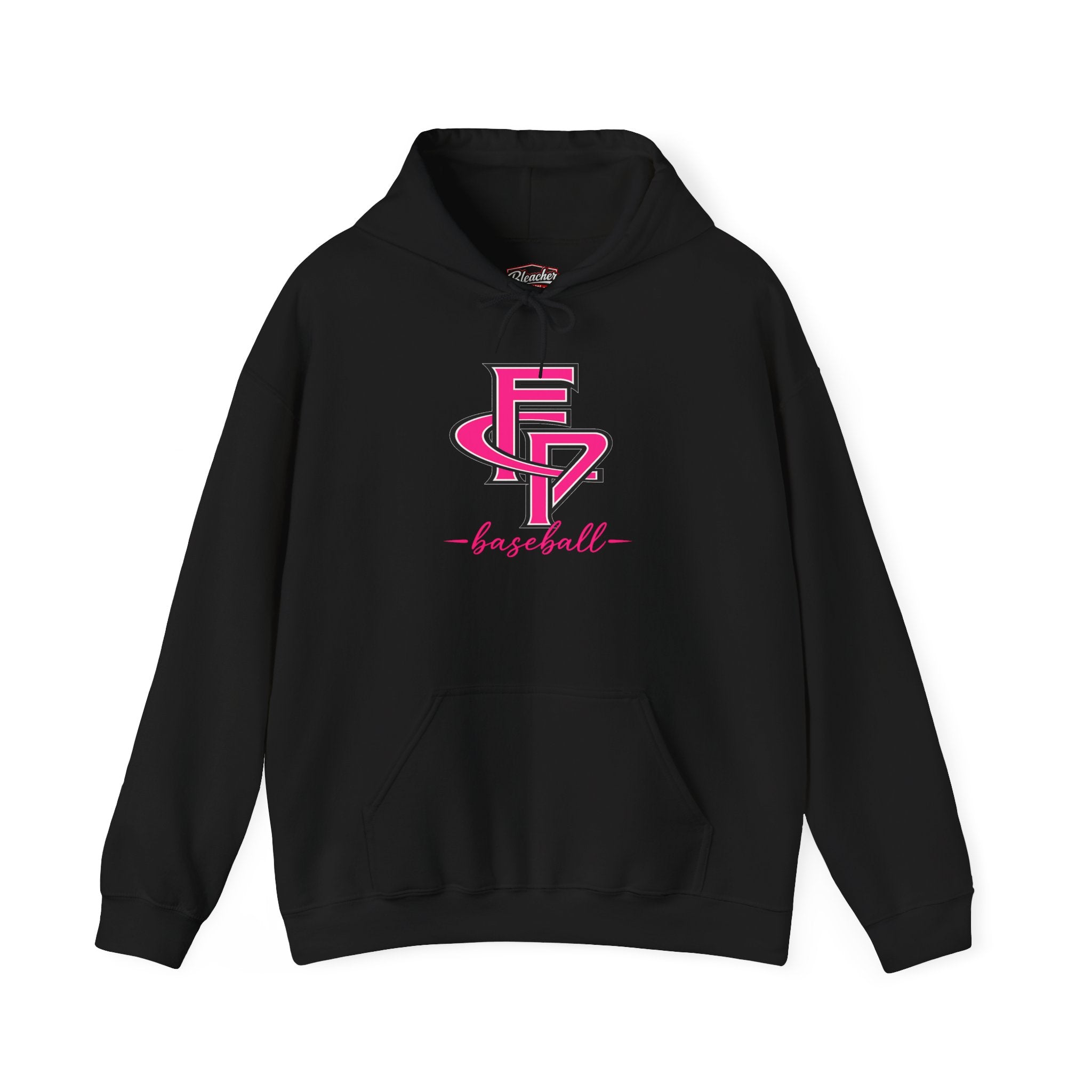 FCP Adult Baseball Hoodie: Pink Pullover