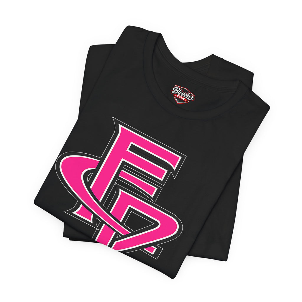 FCP Adult Baseball Tee: Pink Competitor