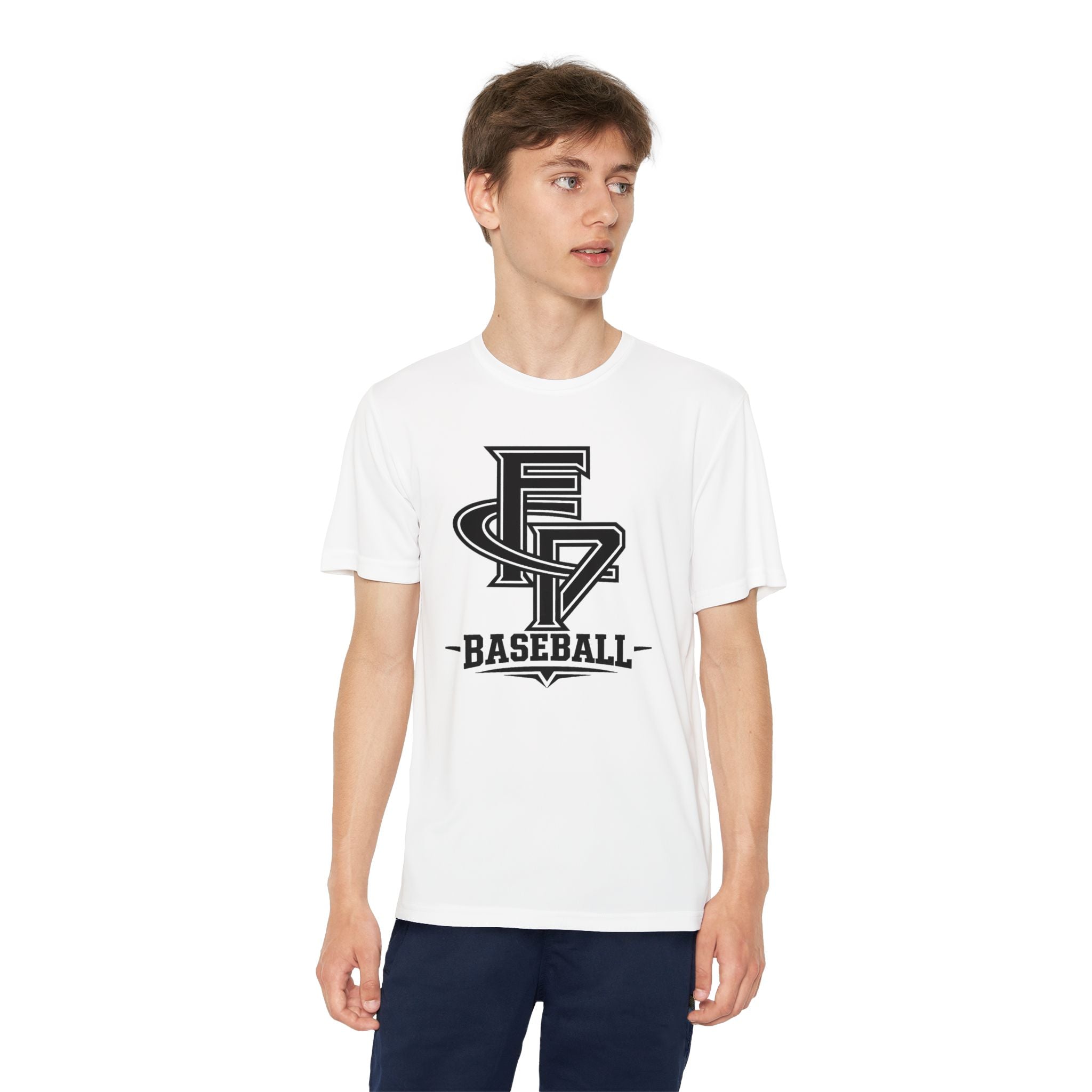 FCP Youth Baseball Dri-Fit Tee: Black Logo