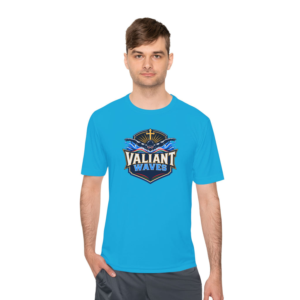 Valiant Waves Performance Tee (Adult)