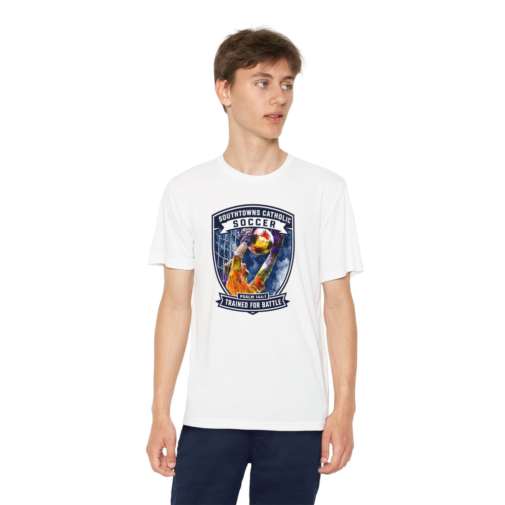SCS Soccer 'Trained for Battle' T-Shirt (Kids)
