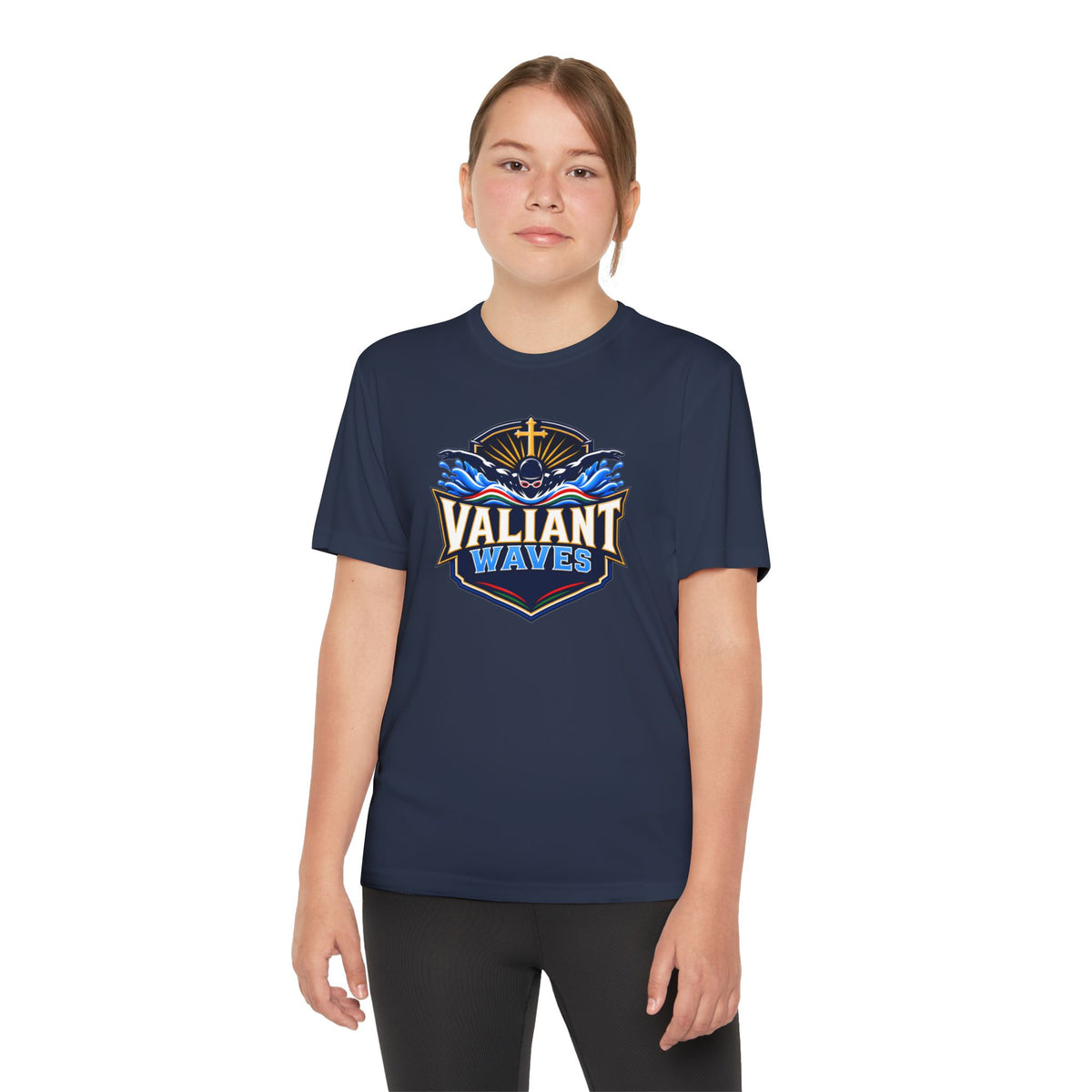 Valiant Waves Performance Tee (Kids)
