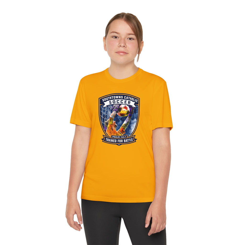 SCS Soccer 'Trained for Battle' T-Shirt (Kids)