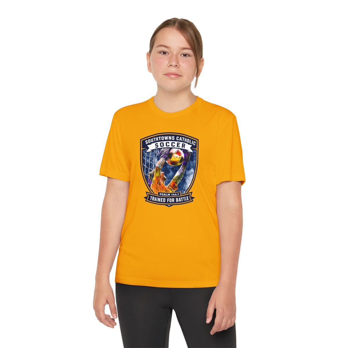 SCS Soccer 'Trained for Battle' T-Shirt (Kids)