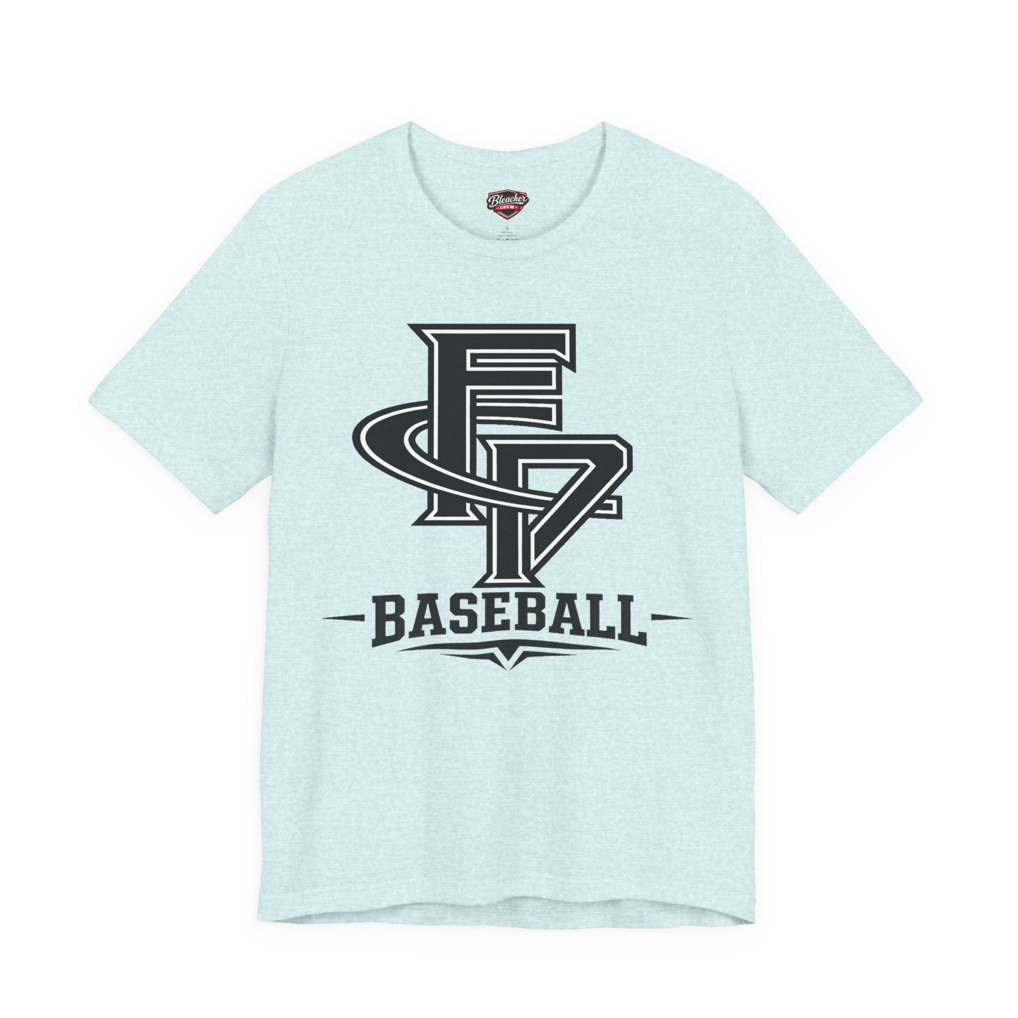 FCP Adult Baseball Tee: Black Logo