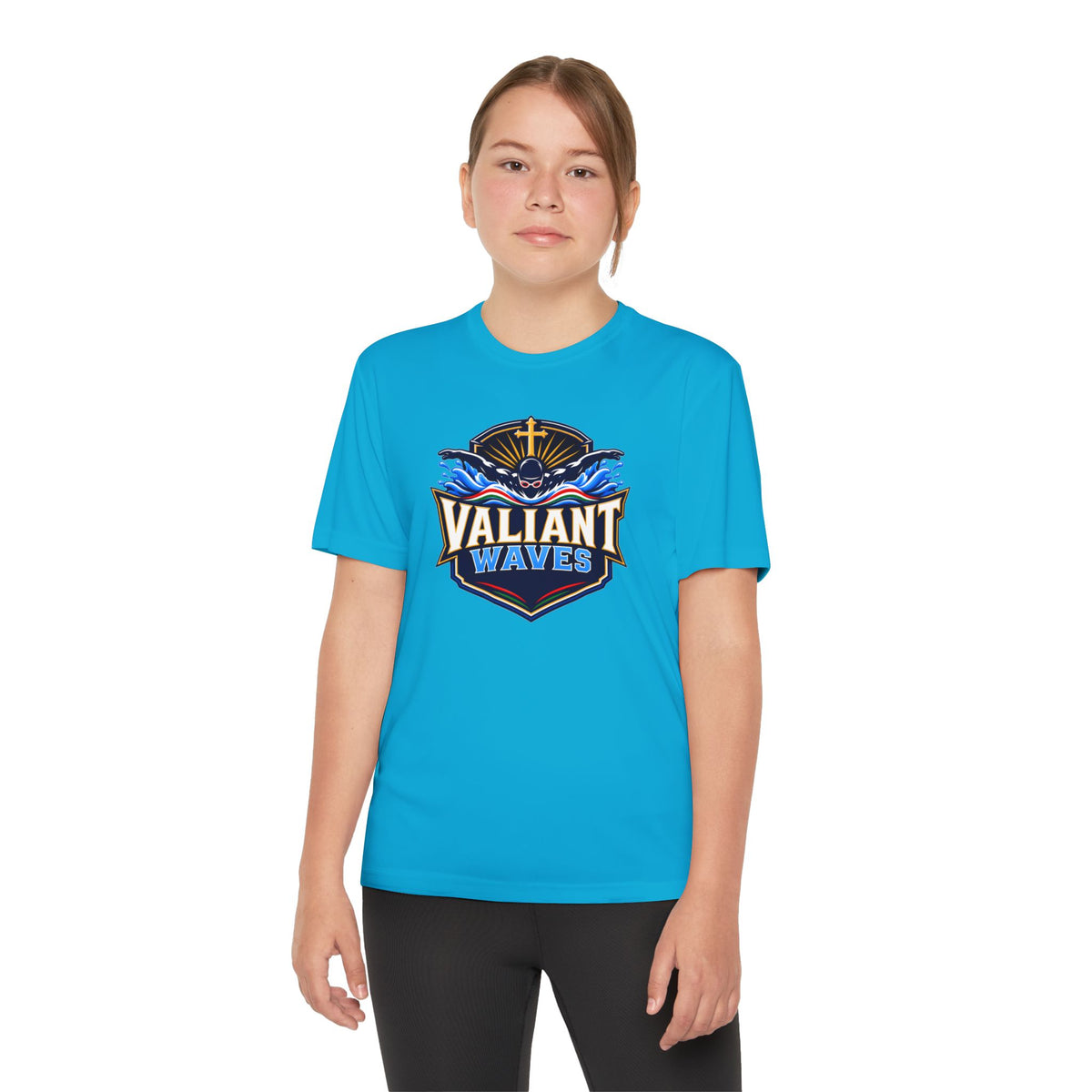 Valiant Waves Performance Tee (Kids)