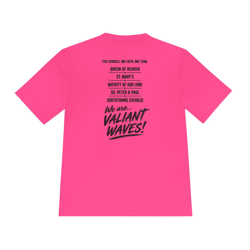 Valiant Waves Performance Tee (Adult)