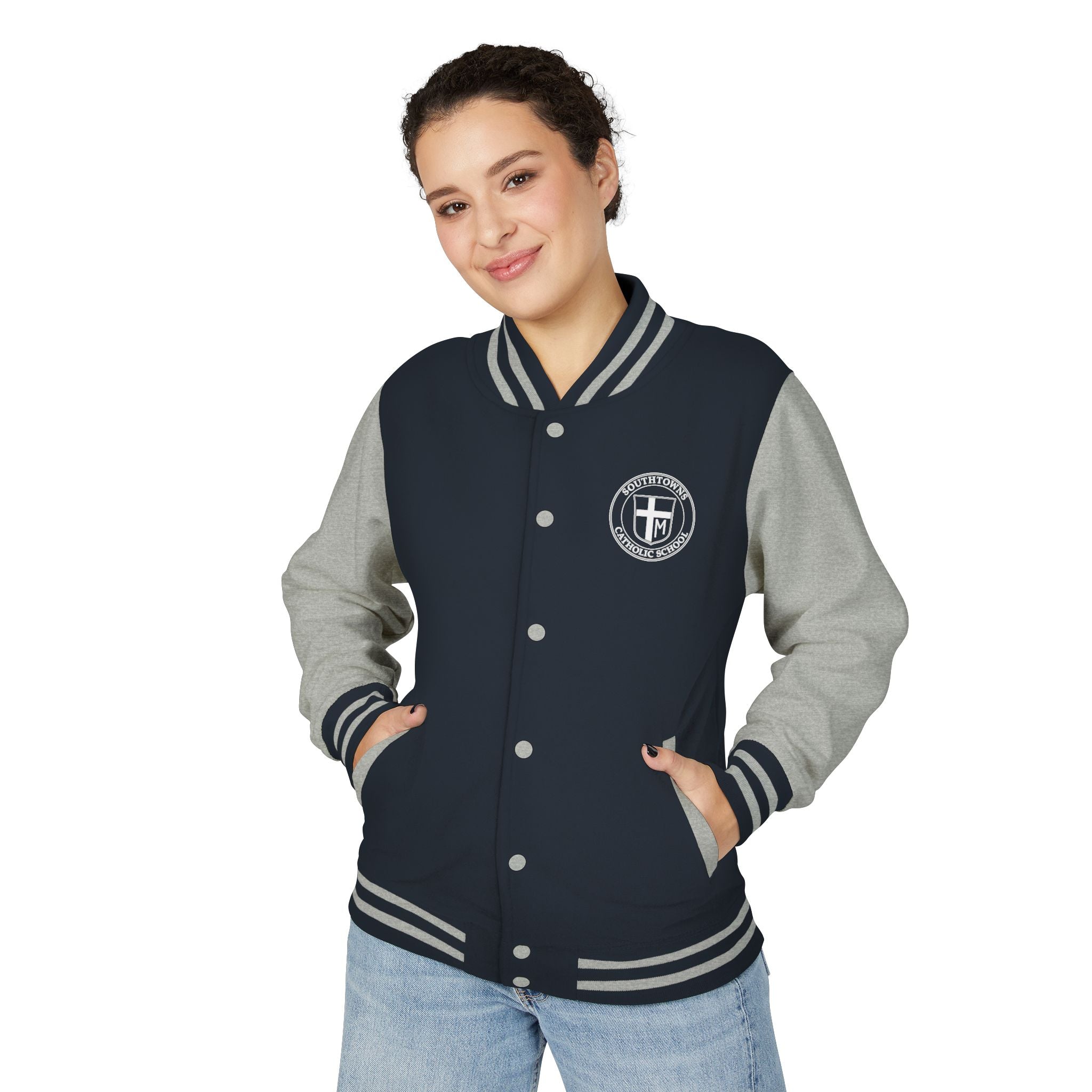 Southtowns Catholic Crest Varsity Jacket (Adult)