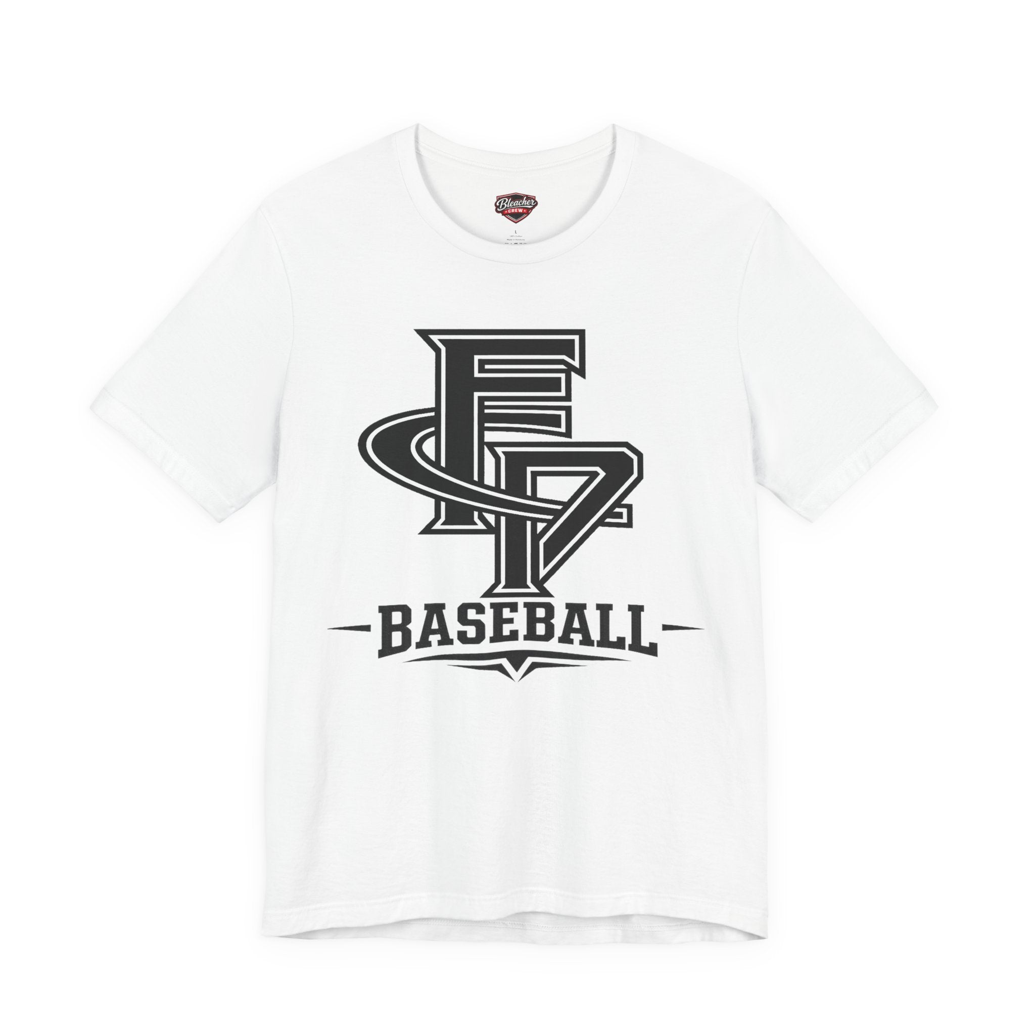 FCP Adult Baseball Tee: Black Logo