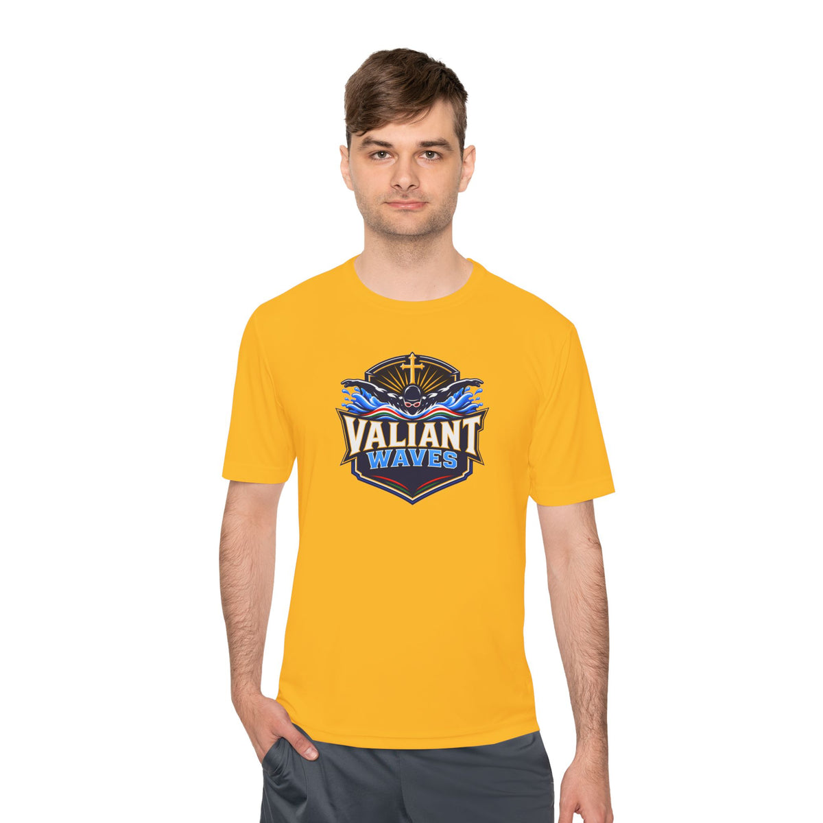 Valiant Waves Performance Tee (Adult)