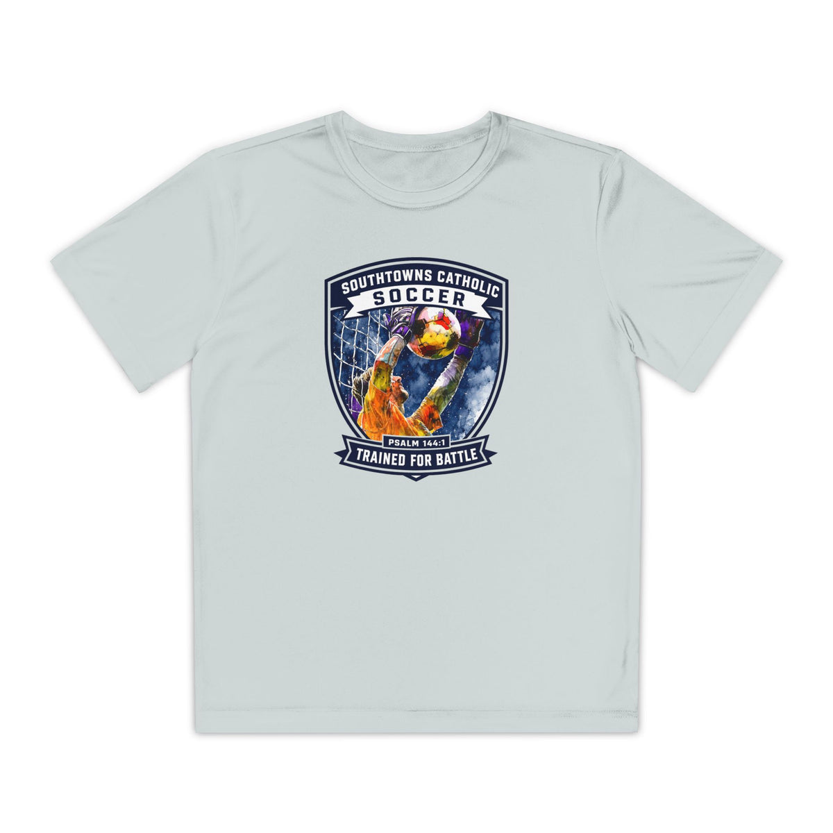 SCS Soccer 'Trained for Battle' T-Shirt (Kids)