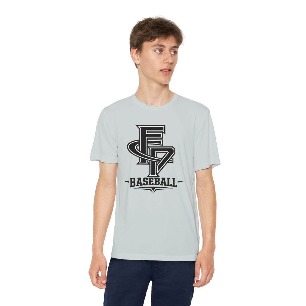 FCP Youth Baseball Dri-Fit Tee: Black Logo