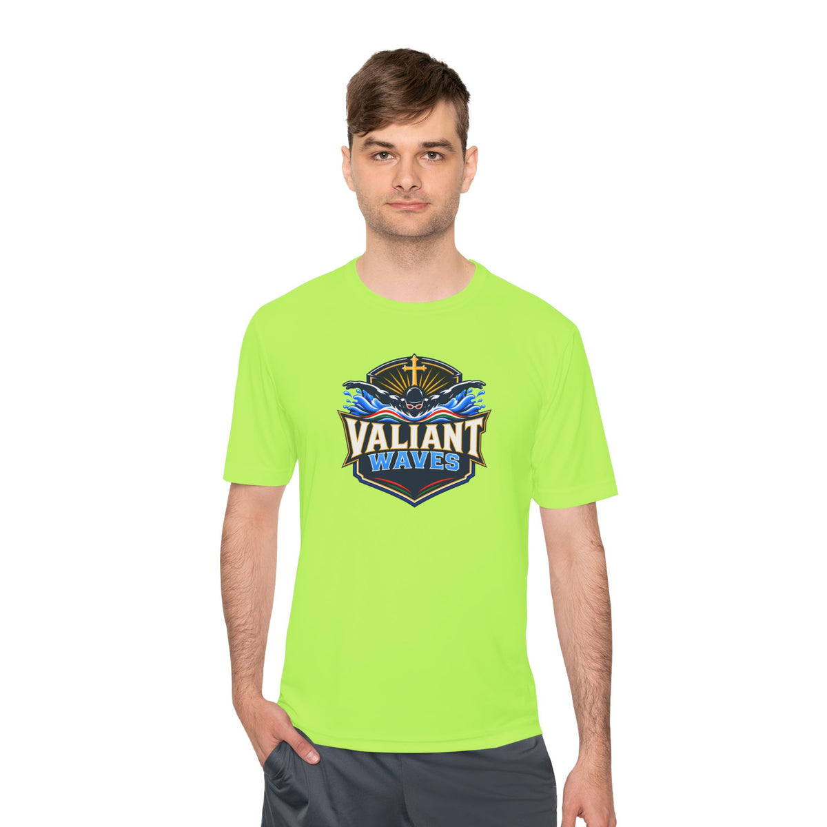 Valiant Waves Performance Tee (Adult)