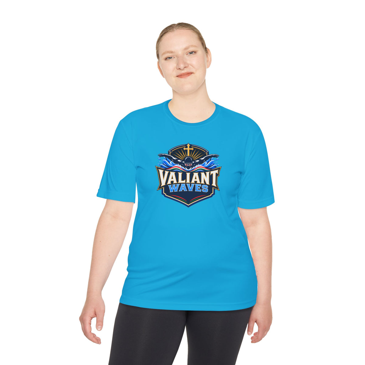Valiant Waves Performance Tee (Adult)