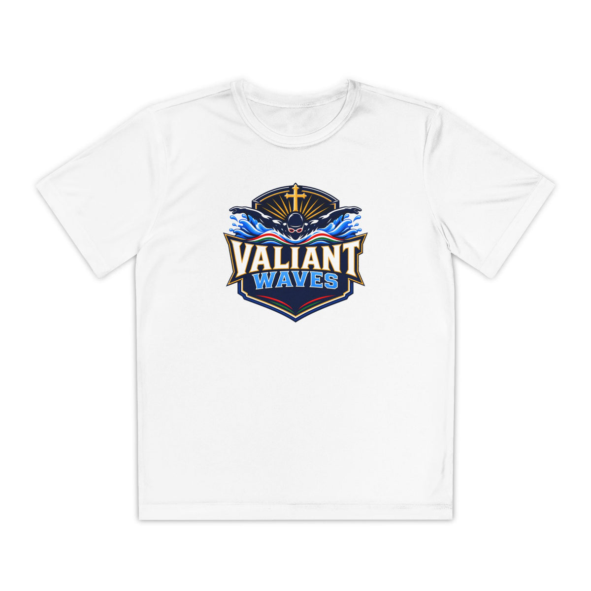 Valiant Waves Performance Tee (Kids)