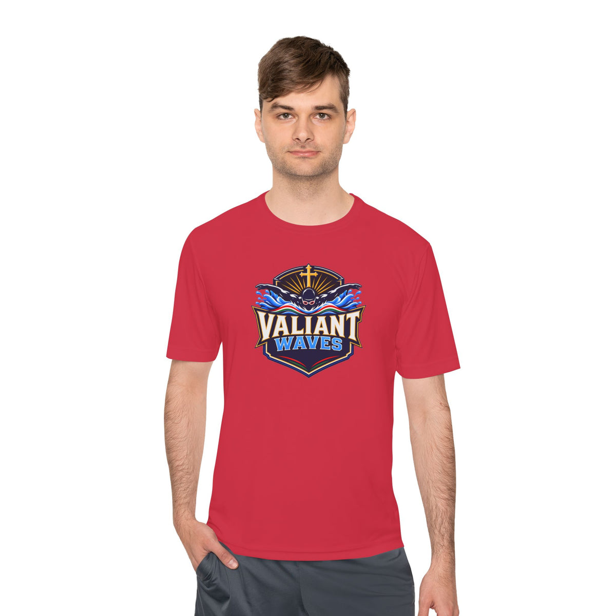 Valiant Waves Performance Tee (Adult)