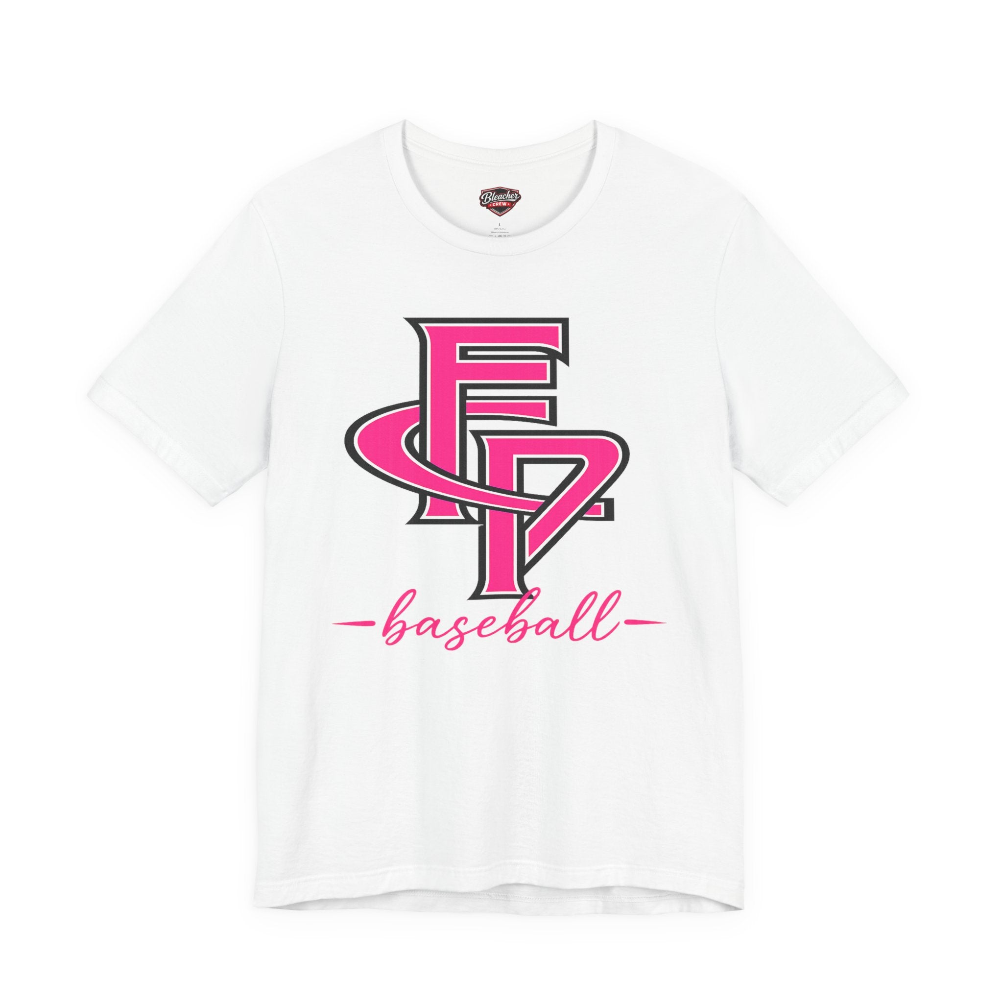 FCP Adult Baseball Tee: Pink Competitor