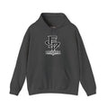 FCP Adult Baseball Hoodie: Black Logo Alt