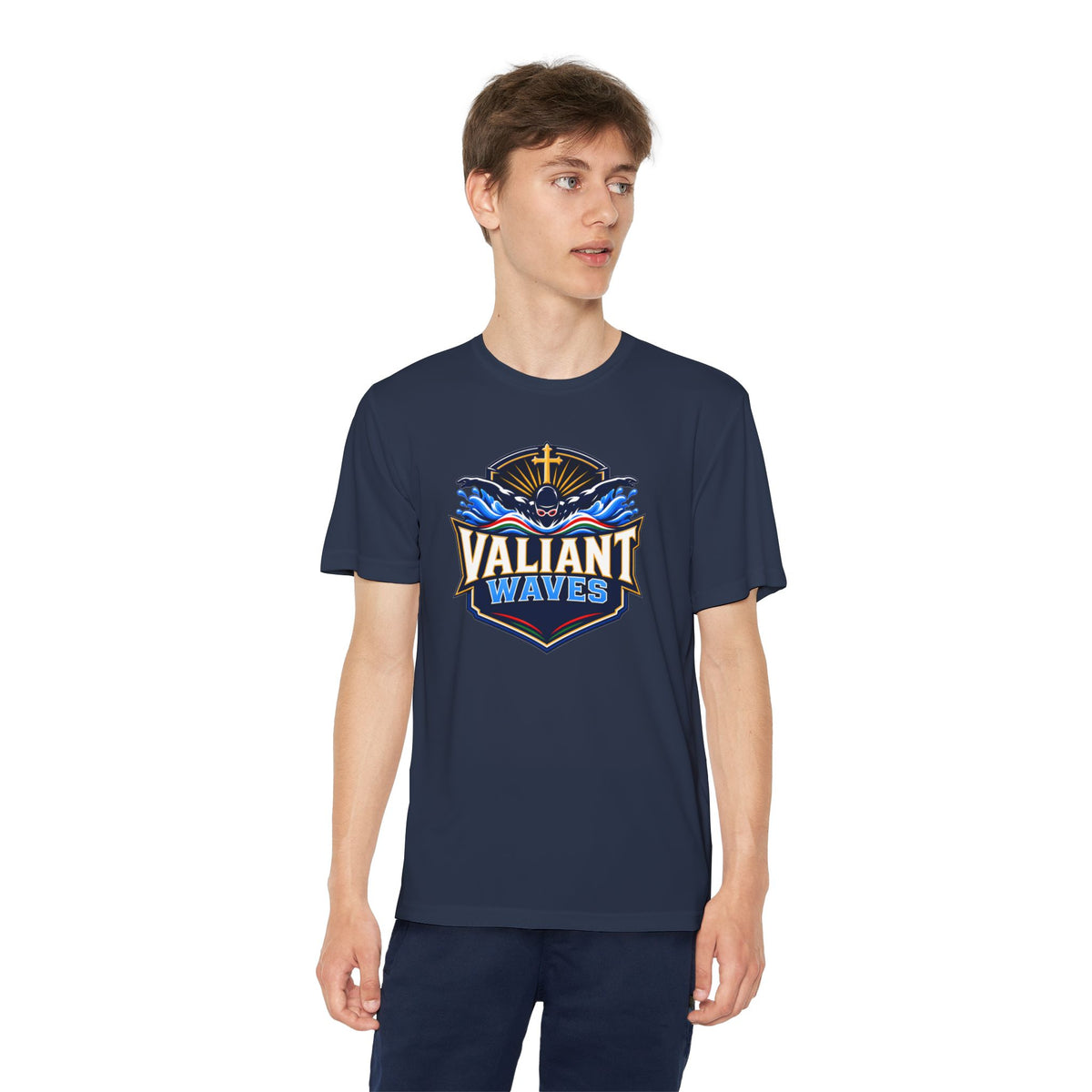 Valiant Waves Performance Tee (Kids)