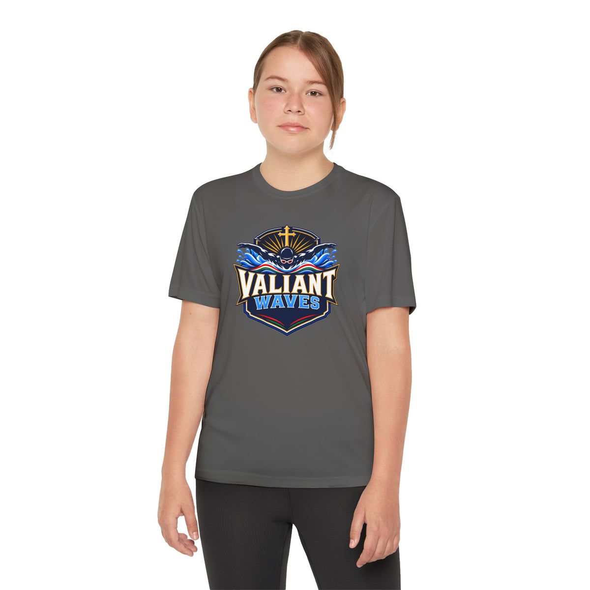 Valiant Waves Performance Tee (Kids)