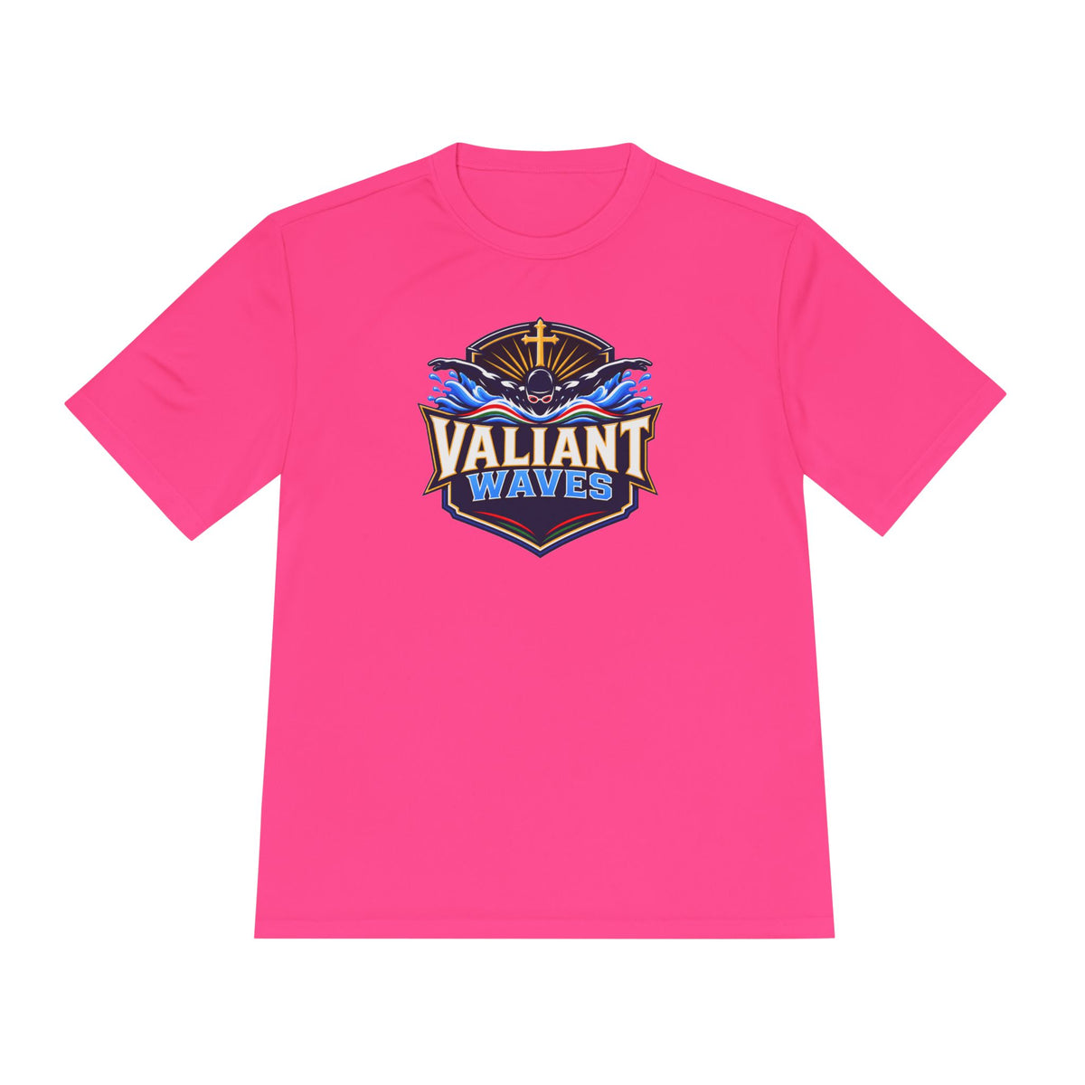 Valiant Waves Performance Tee (Adult)