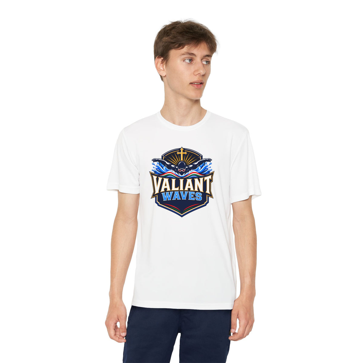 Valiant Waves Performance Tee (Kids)
