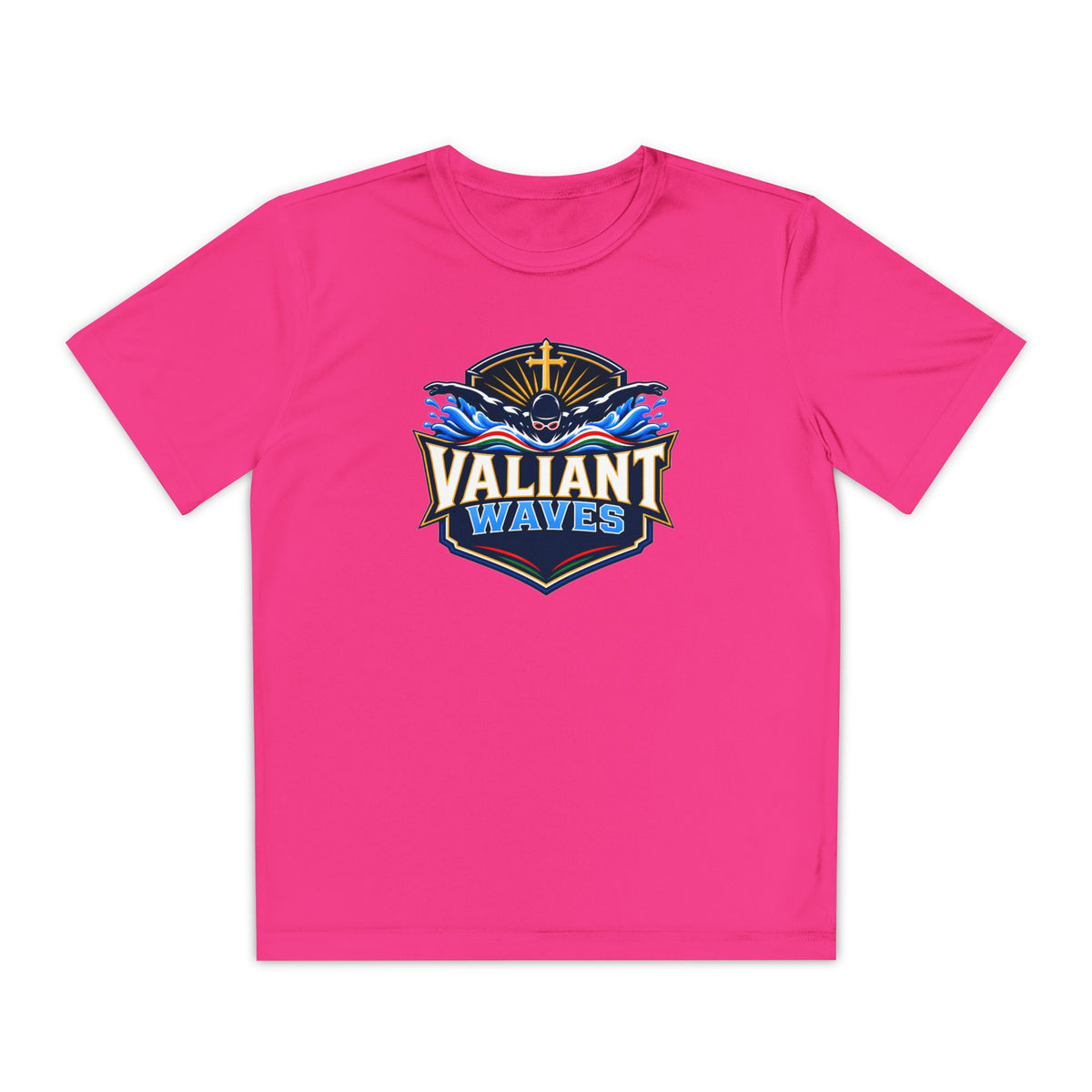 Valiant Waves Performance Tee (Kids)