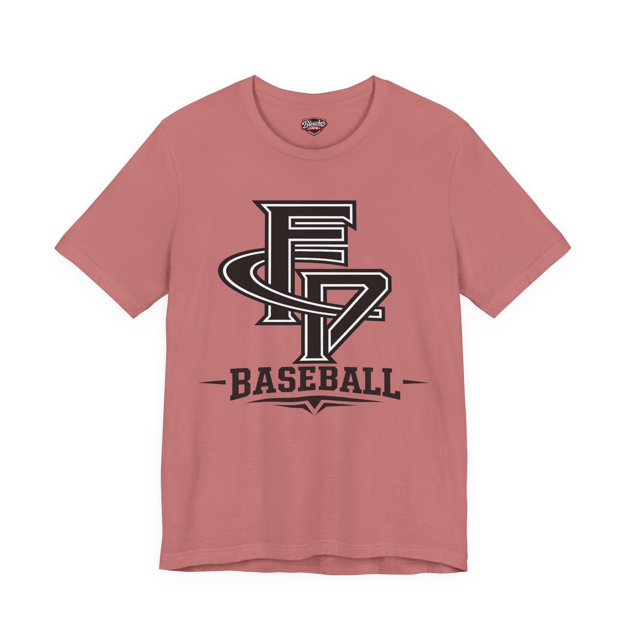 FCP Adult Baseball Tee: Black Logo