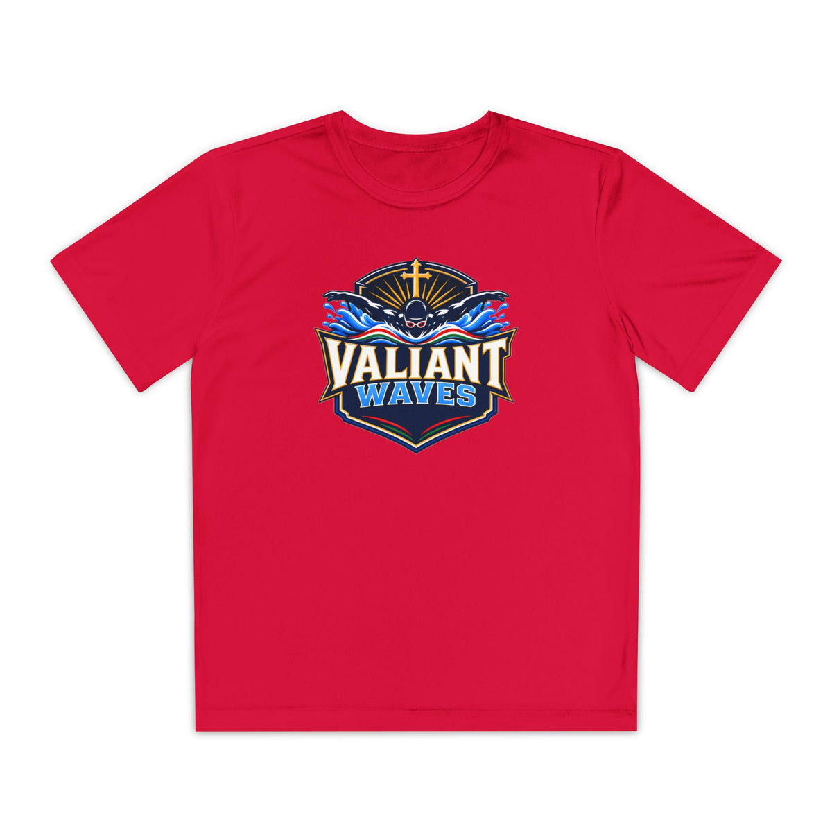 Valiant Waves Performance Tee (Kids)