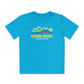Kissing Bridge Racing Team | Retro Mountain Stripe '26 — Youth Racing Tee