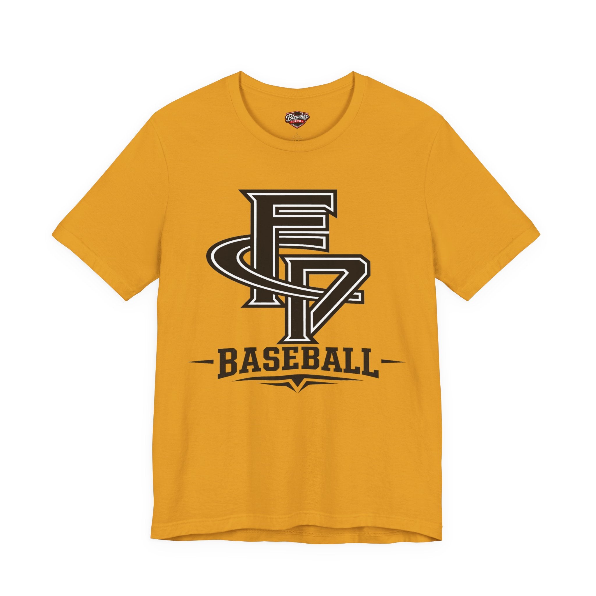 FCP Adult Baseball Tee: Black Logo