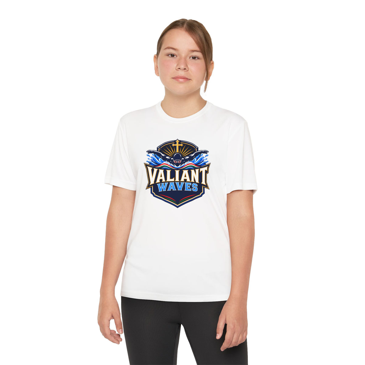 Valiant Waves Performance Tee (Kids)