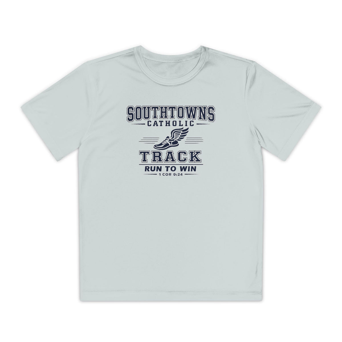 SCS Track "Run to Win" Performance Tee (Kids)