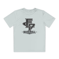FCP Youth Baseball Performance Tee: Black Logo